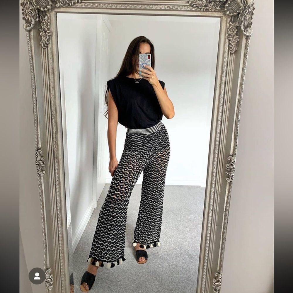 MNG Crochet pants